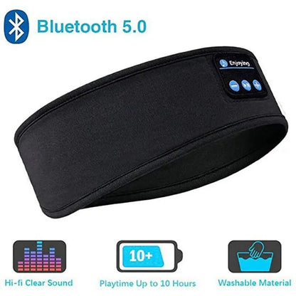 Bluetooth Sleep Headband – Wireless Headphones, Built - In Speakers, Comfortable Fabric, 10 - Hour Battery Life - TechblyteBluetooth Sleep Headband – Wireless Headphones, Built - In Speakers, Comfortable Fabric, 10 - Hour Battery LifeGrayBluetooth Sleep Headband – Wireless Headphones, Built - In Speakers, Comfortable Fabric, 10 - Hour Battery LifeTechblyteMy StoreTechblyte