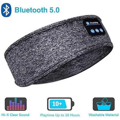 Bluetooth Sleep Headband – Wireless Headphones, Built - In Speakers, Comfortable Fabric, 10 - Hour Battery Life - TechblyteBluetooth Sleep Headband – Wireless Headphones, Built - In Speakers, Comfortable Fabric, 10 - Hour Battery LifeGrayBluetooth Sleep Headband – Wireless Headphones, Built - In Speakers, Comfortable Fabric, 10 - Hour Battery LifeTechblyteMy StoreTechblyte