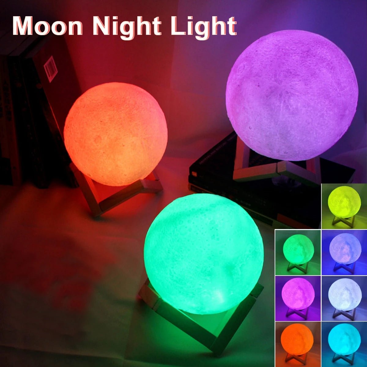 D5 Starry Moon Lamp 8cm - LED Night Light with Stand, Perfect for Bedroom Decor and Gifts - TechblyteD5 Starry Moon Lamp 8cm - LED Night Light with Stand, Perfect for Bedroom Decor and GiftsRgbD5 Starry Moon Lamp 8cm - LED Night Light with Stand, Perfect for Bedroom Decor and GiftsTechblyteMy StoreTechblyte